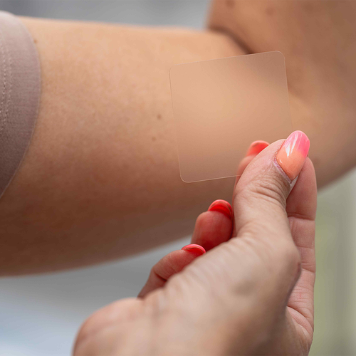 Where is the best place to put a transdermal CBD patch?