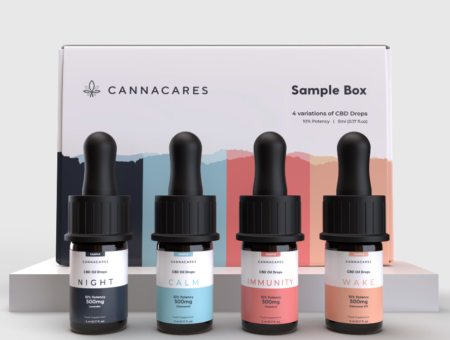 Cannacares Launches New Themed Range of CBD Oils & CBD Sprays
