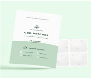 Cannacares patches 4 CBD patches of 40mg