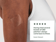 Cannacares patches 4 x 20mg CBD patches