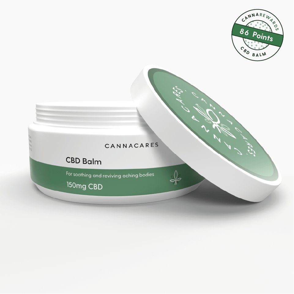 Cannacares Cream CBD Balm for Muscles, Massages & More (100ml/150mg)