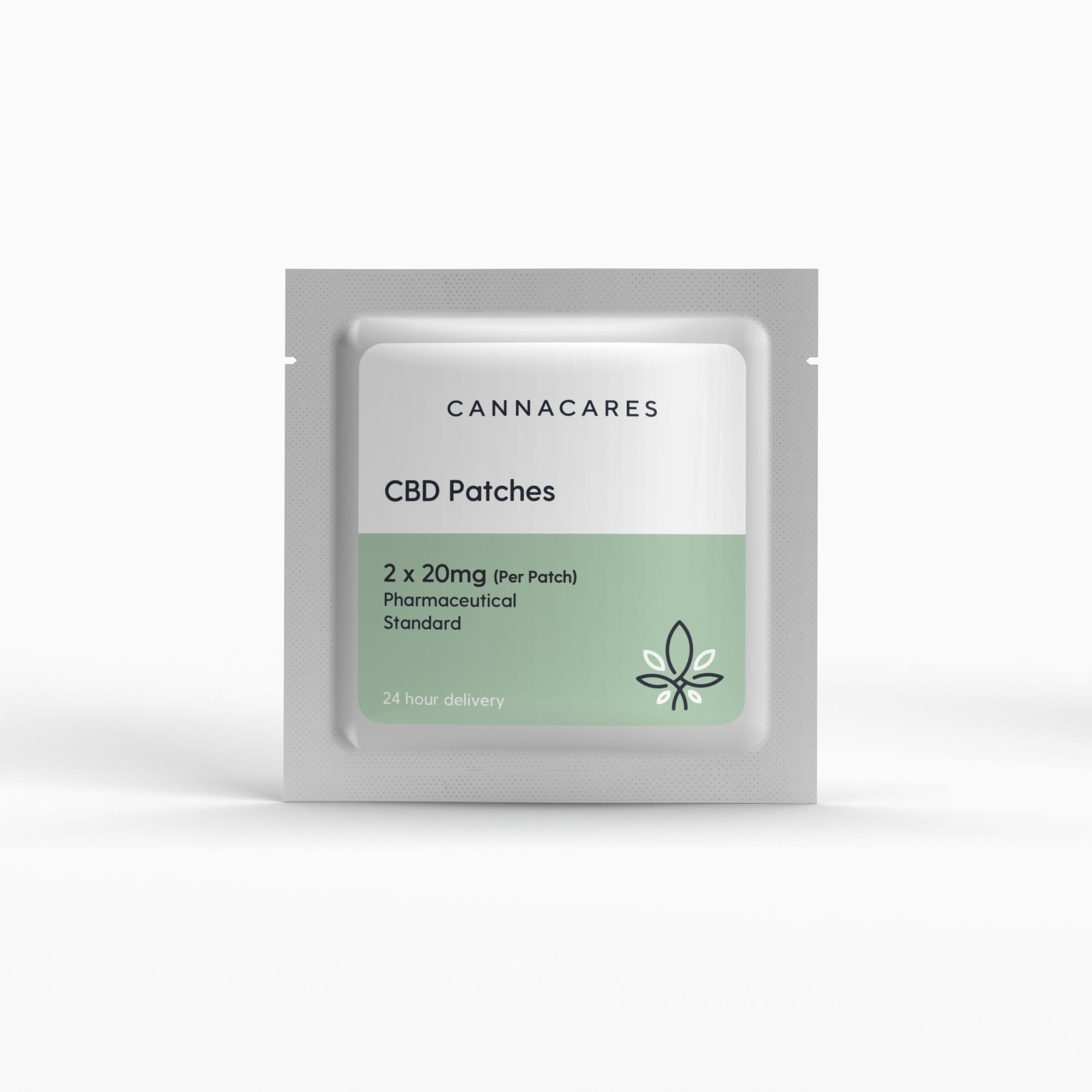 Cannacares patches 2 x 20mg CBD Patches (1pk)