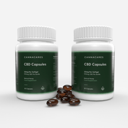 Cannacares Tablets 60 Capsules 30mg CBD Capsules 60pk - Vegan Friendly